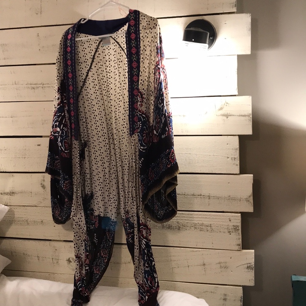 Multi color and pattern outerwear